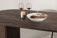 Haron spisebord 200x90x75cm. (mocca farge)