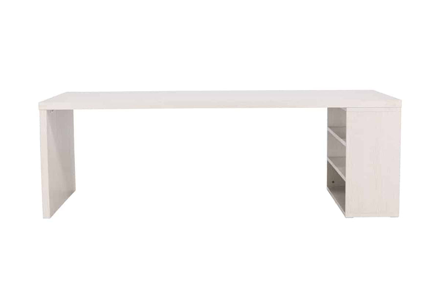 Mika rektangulært spisebord 110 × 230 cm – whitewash