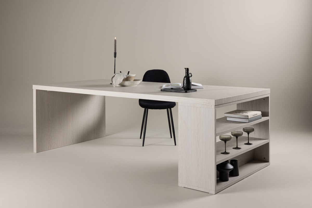 MIKA Rectangular Dining Table 110 X 230 Whitewash