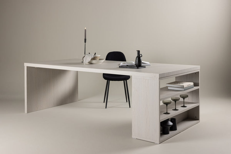 MIKA Rectangular Dining Table 110 X 230 Whitewash