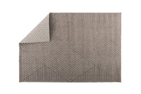 200x290cm.  Aron rektangulære teppe (brun)