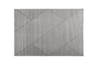 200 x 290cm.  Aron rektangulære teppe (grå)