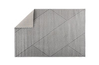 160x230cm.  Aron rektangulære teppe (grå)