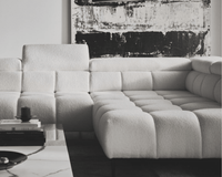 Plaza L hjørnesofa 300×216 cm med elektrisk seteforlengelse