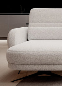 Barillo S Hjørnesofa 261×170 cm – Kompakt Sofa med Elektrisk Seteforlengelse