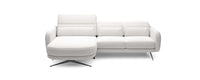 Barillo S Hjørnesofa 261×170 cm – Kompakt Sofa med Elektrisk Seteforlengelse