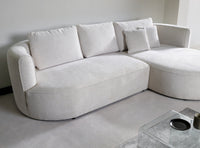 Hjørnesofa Fiore 284x183cm.