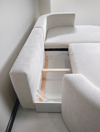Hjørnesofa Fiore 284x183cm.