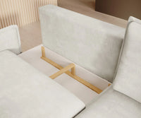 Hjørnesofa Glossy 226x162cm.
