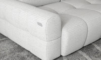 Mateo S hjørnesofa (273x183cm) med elektrisk seteforlengelse og oppbevaring