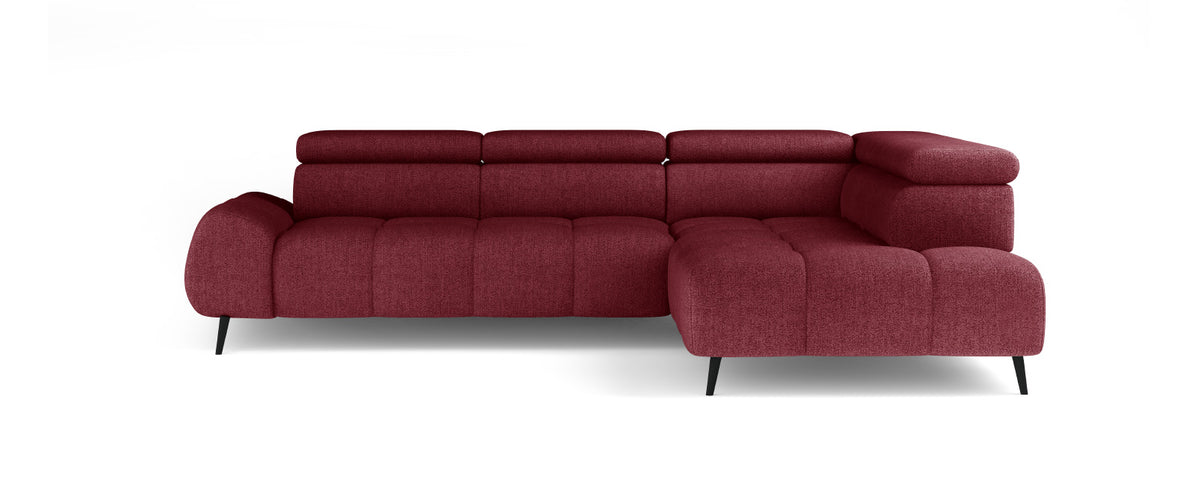 Hjørnesofa Mavel L (271×208 cm) med elektrisk skyvedel