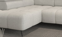 U-sofa Mavel XL (367×208 cm) med elektrisk skyvedel