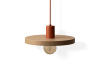 Taklampe Ori Ø30 cm – sand / terrakotta