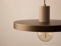 Taklampe Ori Ø30 cm – brun / sand