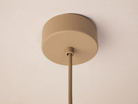 Taklampe Ori Ø30 cm – brun / sand