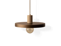 Taklampe Ori Ø30 cm – brun / sand