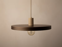 Taklampe Ori Ø40 cm – brun / sand