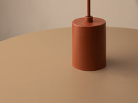 Taklampe Ori Ø40 cm – sand / terrakotta