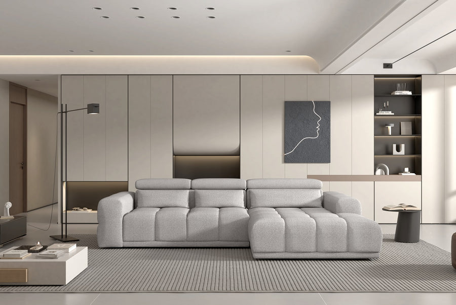 Panama Mini hjørnesofa – Smart komfort med elektrisk regulering