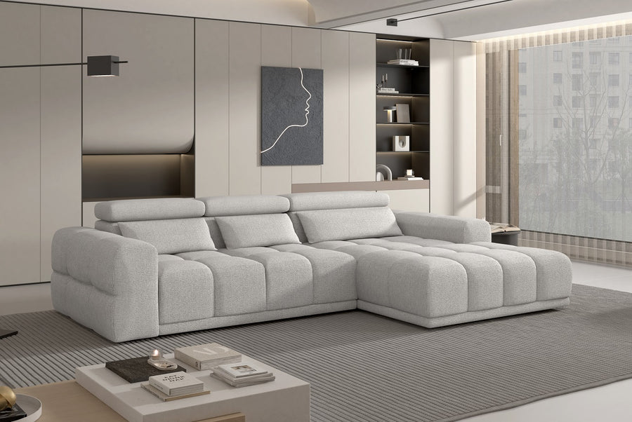 Panama Mini hjørnesofa – Smart komfort med elektrisk regulering
