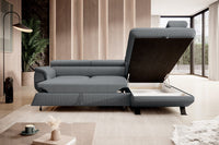 Hjørnesofa RAVEN L – eleganse og funksjonalitet i ett