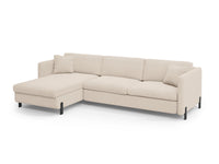 Hjørnesofa Gloria med sengefunksjon og oppbevaringskasse – 286 × 170 cm