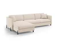 Hjørnesofa Gloria med sengefunksjon og oppbevaringskasse – 286 × 170 cm