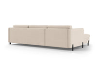 Hjørnesofa Gloria med sovefunksjon og oppbevaringsboks 266 × 170 cm