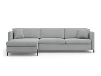 Hjørnesofa Gloria med sovefunksjon og oppbevaringsboks 266 × 170 cm