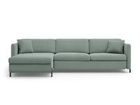Hjørnesofa Gloria med sovefunksjon og oppbevaringsboks 266 × 170 cm