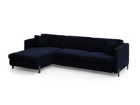 Hjørnesofa Gloria med sovefunksjon og oppbevaringsboks 266 × 170 cm