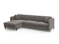 Hjørnesofa Gloria med sovefunksjon og oppbevaringsboks 266 × 170 cm