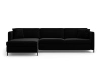 Hjørnesofa Gloria med sovefunksjon og oppbevaringsboks 266 × 170 cm