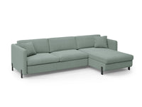 Hjørnesofa Gloria med sengefunksjon og oppbevaringskasse – 286 × 170 cm