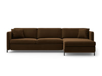 Hjørnesofa Gloria med sengefunksjon og oppbevaringskasse – 286 × 170 cm