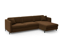 Hjørnesofa Gloria med sengefunksjon og oppbevaringskasse – 286 × 170 cm