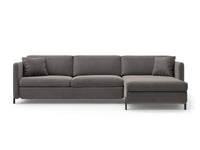 Hjørnesofa Gloria med sengefunksjon og oppbevaringskasse – 286 × 170 cm