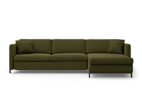 Hjørnesofa Gloria med sovefunksjon og oppbevaringsboks 266 × 170 cm