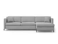 Hjørnesofa Gloria med sovefunksjon og oppbevaringsboks 266 × 170 cm