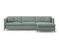 Hjørnesofa Gloria med sovefunksjon og oppbevaringsboks 266 × 170 cm