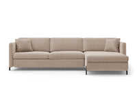 Hjørnesofa Gloria med sovefunksjon og oppbevaringsboks 266 × 170 cm