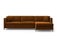 Hjørnesofa Gloria med sovefunksjon og oppbevaringsboks 266 × 170 cm
