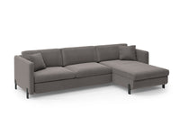 Hjørnesofa Gloria med sovefunksjon og oppbevaringsboks 266 × 170 cm