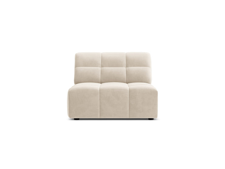 Modulsofa Jennifer – fløyel / armløs