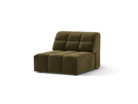 Modulsofa Jennifer – fløyel / armløs