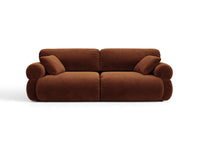 Sofa Ophelia – fløyel / 217 × 100 cm