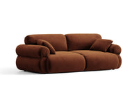 Sofa Ophelia – fløyel / 217 × 100 cm