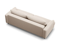 Sofa med sengefunksjon og boks Naomi – stoff / ...