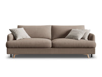 Sofa med sengefunksjon og boks Naomi – stoff / ...