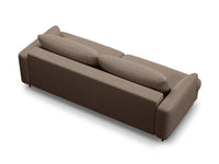 Sofa med sengefunksjon og boks Naomi – stoff / ...